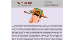 Desktop Screenshot of coutureinc.com